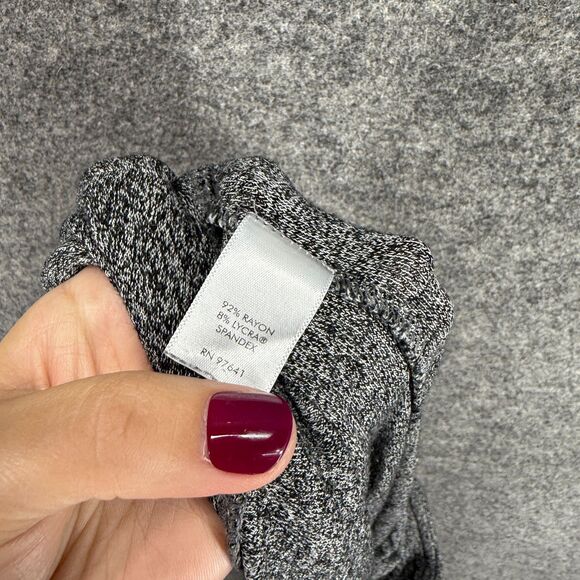 J. Jill Pants Women PL Petite Gray High Rise Flat Front Smooth Fit Slim Leg - Picture 7 of 8